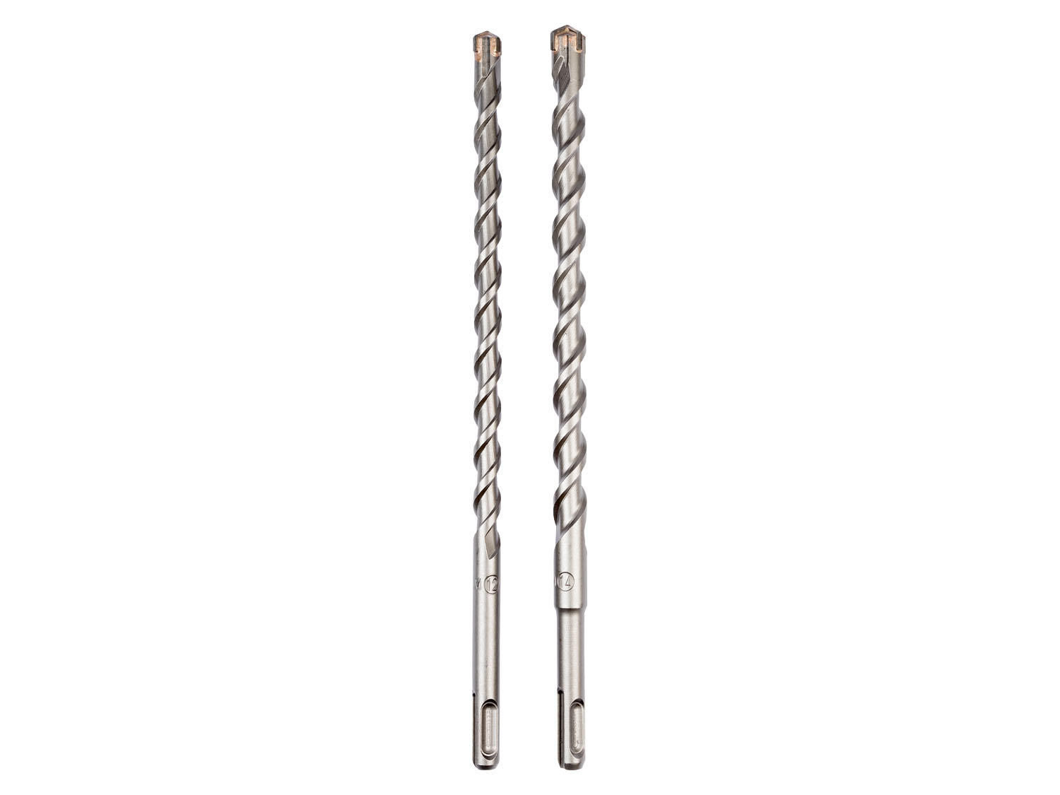 PARKSIDE PERFORMANCE® Súprava SDS vrtákov pre vŕtacie kladivá/SDS plochý sekáč (vrtáky PSBSP 2 A1)