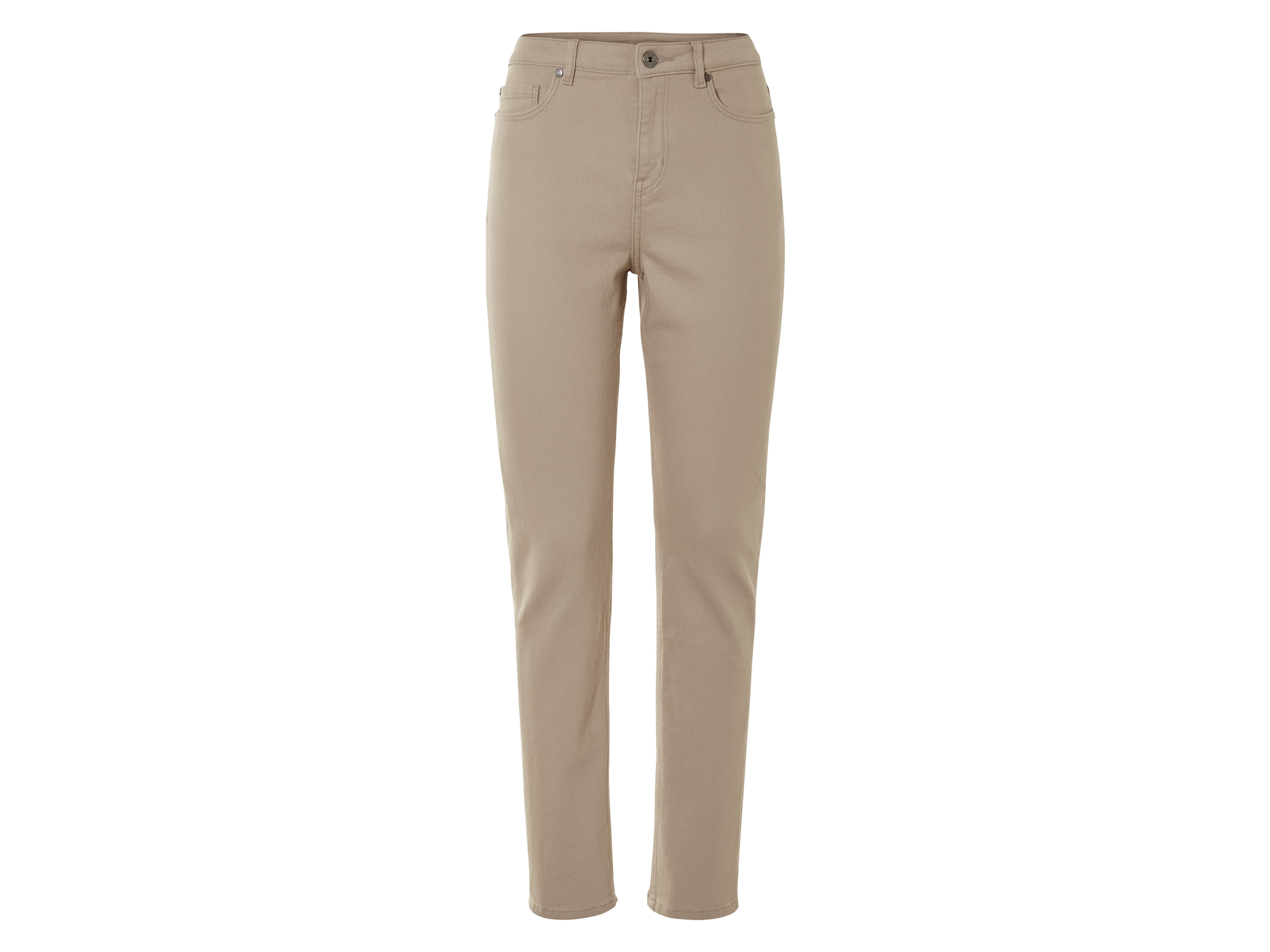 esmara® Dámske rifle „Straight Fit" (pieskový denim, 42 (bežná dĺžka))