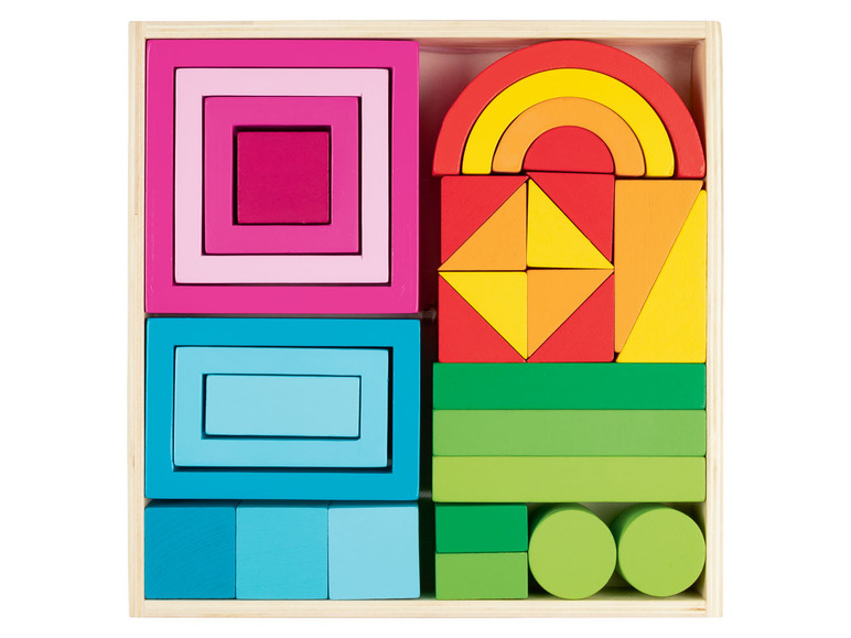 Prejsť na zobrazenie na celú obrazovku: Playtive Drevená dúhová Montessori hra, veľká – obrázok 6