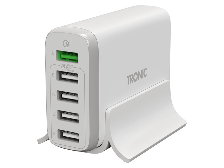 Prejsť na zobrazenie na celú obrazovku: TRONIC® USB nabíjačka, 5 portov – obrázok 1