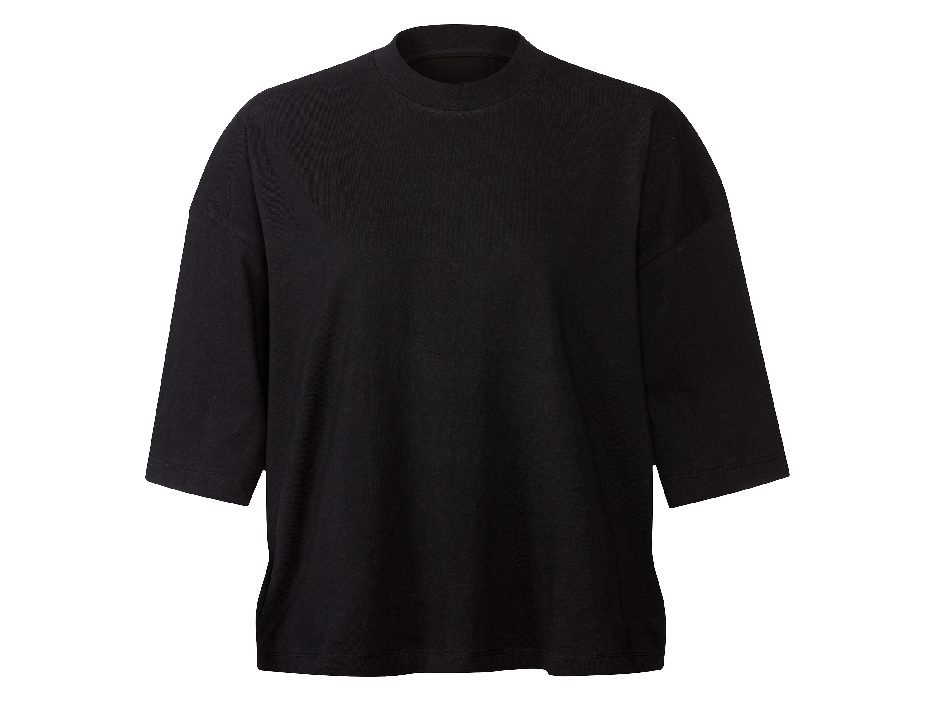 esmara® Dámske tričko oversize (L (44/46), čierna)