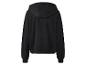 Čierna mikina s kapucňou