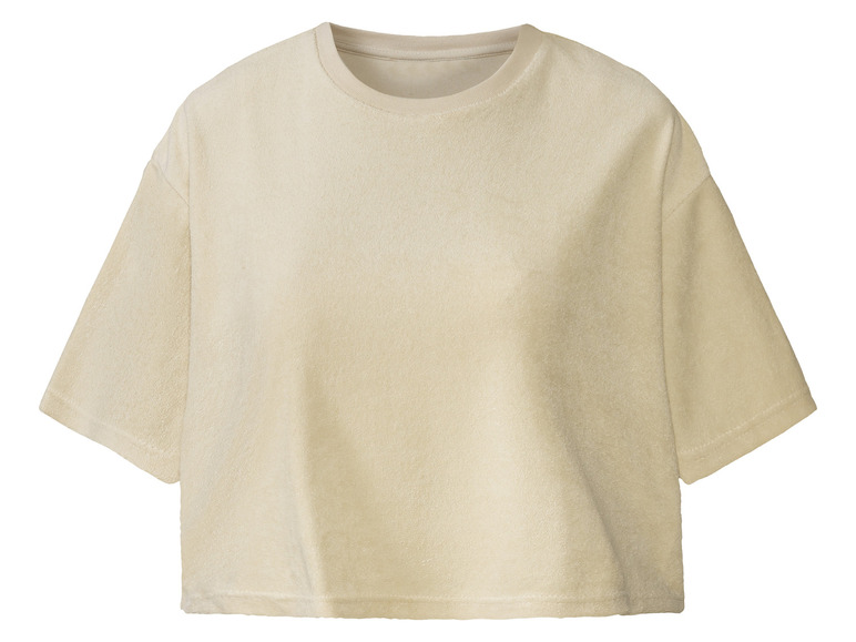 E-shop esmara® Dámske froté tričko (S (36/38), béžová)