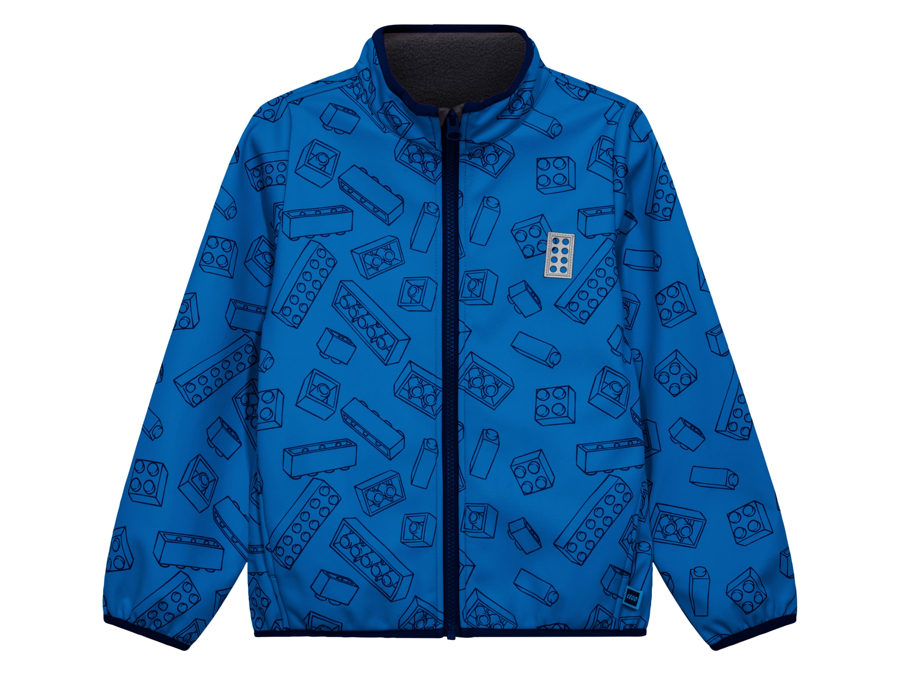LEGO® Wear Detská softšelová bunda (modrá, 98/104)