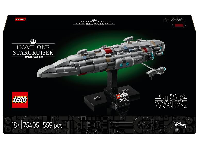 Súprava LEGO Star Wars Home One StarCruiser s 559 dielikmi.