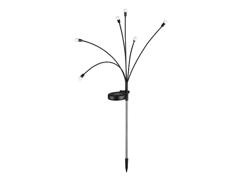 Solárna záhradná lampa s 5 svetlami: dekoratívna a funkčná.