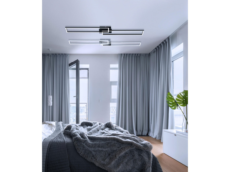 Prejsť na zobrazenie na celú obrazovku: Briloner LED dizajnové stropné svietidlo – obrázok 3