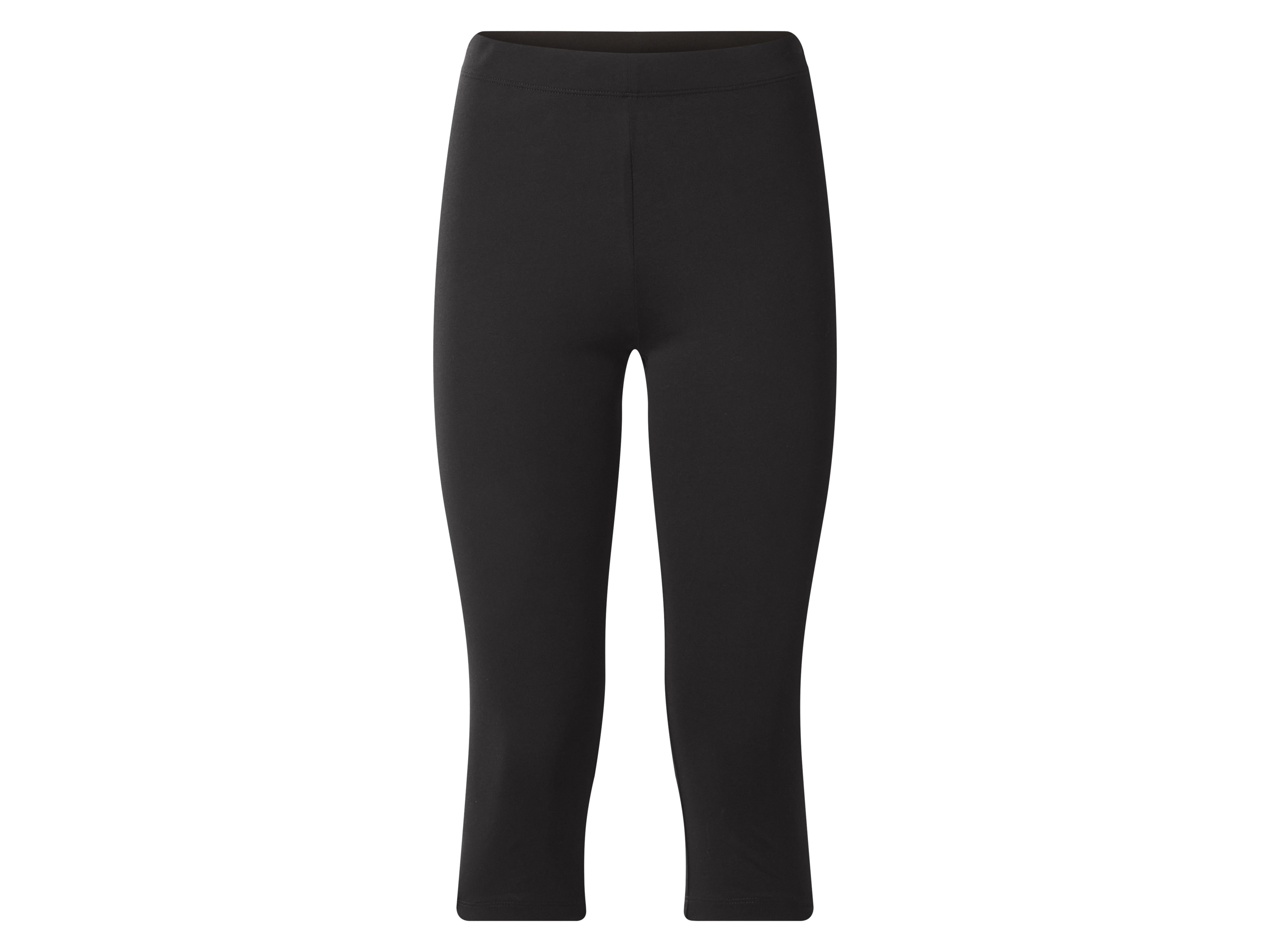 ESMARA® Dámske capri legíny  (čierna, L (44/46))