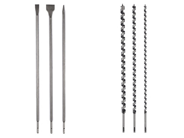 PARKSIDE® Súprava dlhých sekáčov PSLM-3-A1/špirálových vrtákov PSBS-3-A1