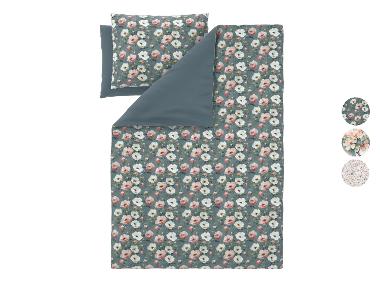 LIVARNO® Posteľná bielizeň z bavlneného saténu, 200 x 220 cm