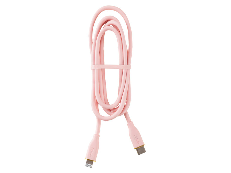 Prejsť na zobrazenie na celú obrazovku: TRONIC® Nabíjací a dátový kábel, USB-A/USB-C, Lightning, 1 m – obrázok 1