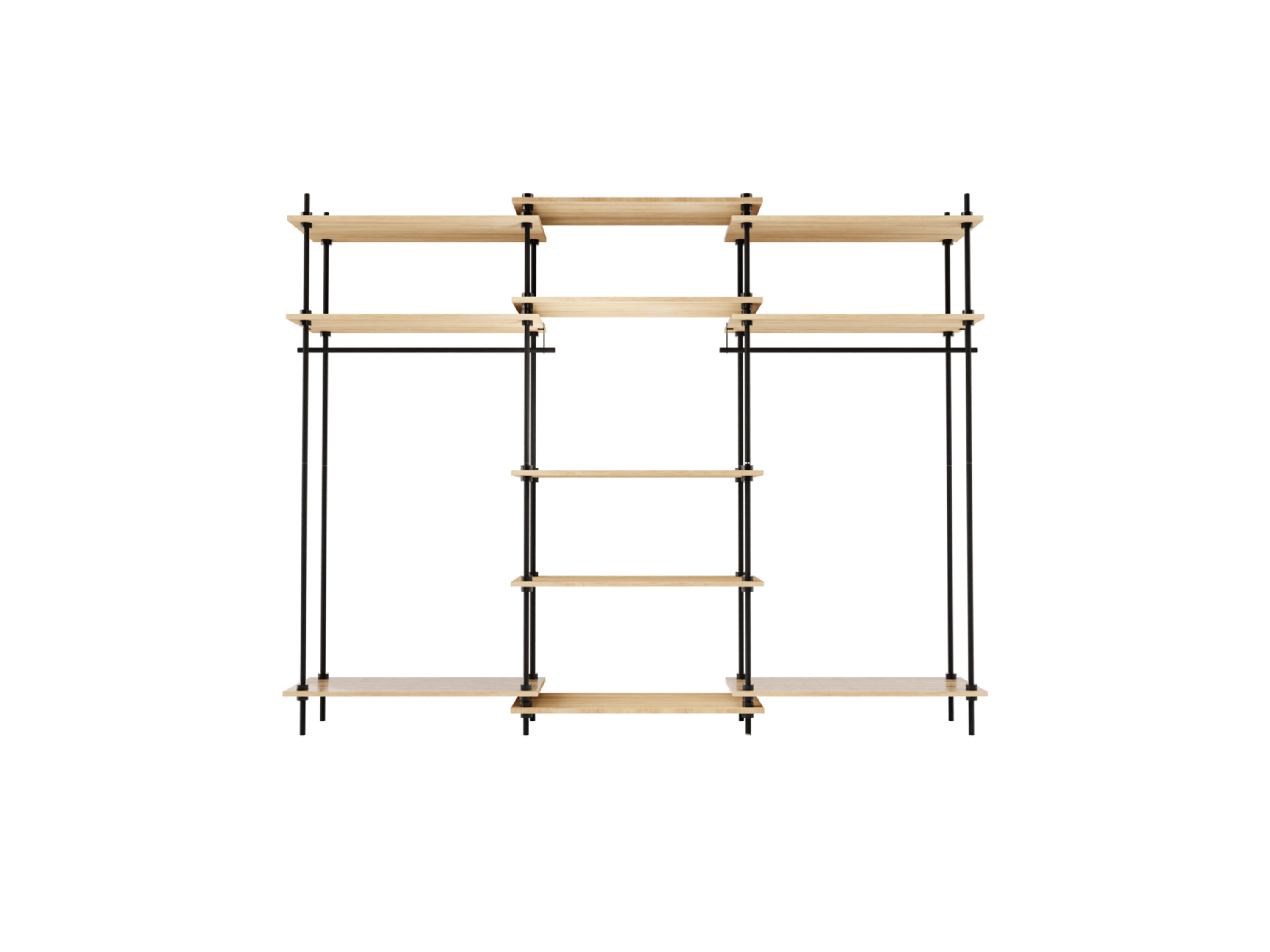 AR SHELVING Regálový systém so šatníkom DECO