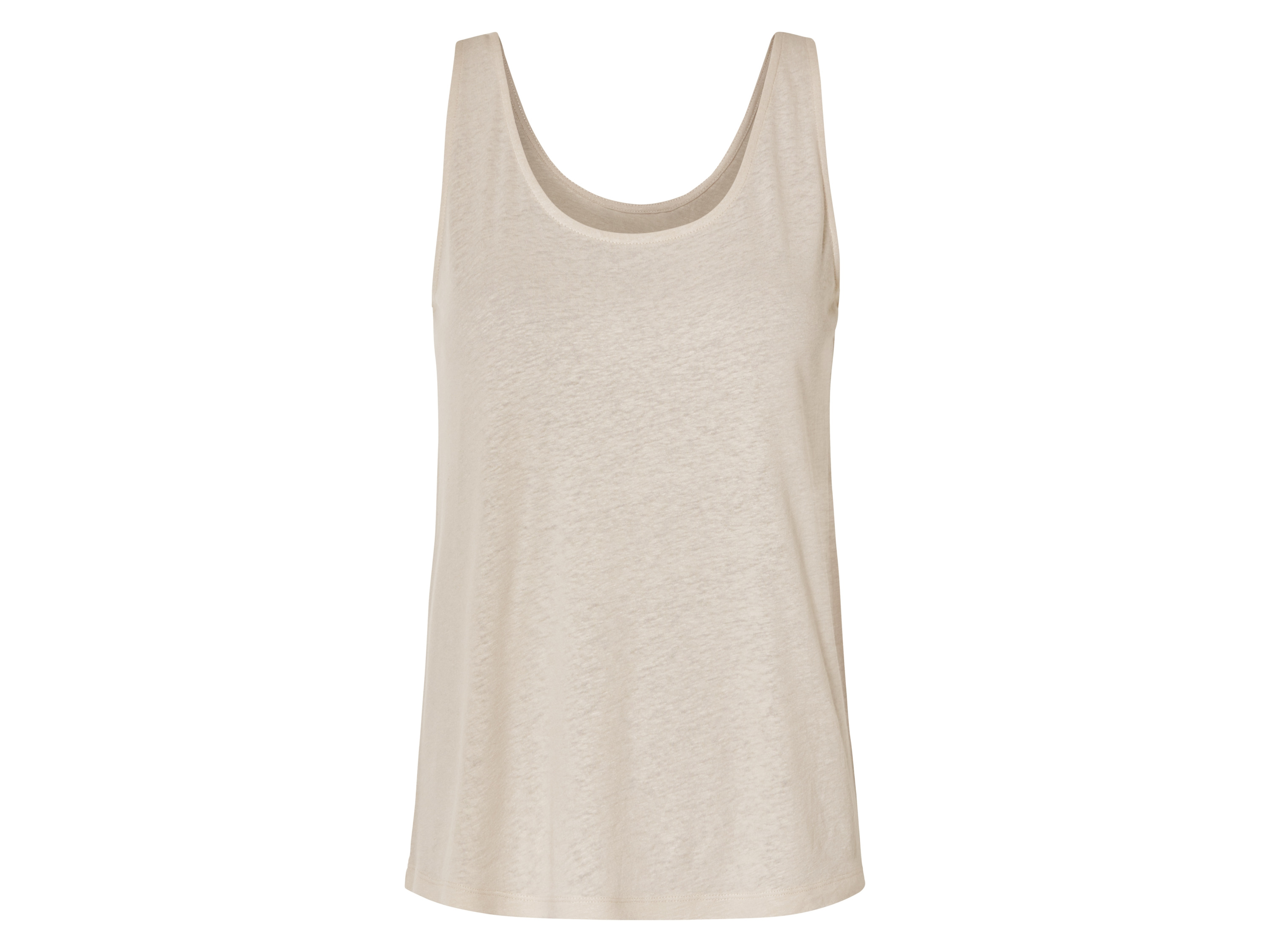 E-shop esmara® Dámsky ľanový top (béžová, XS (32/34))