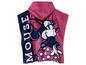 Ružový župan s kapucňou s obrázkom Minnie Mouse