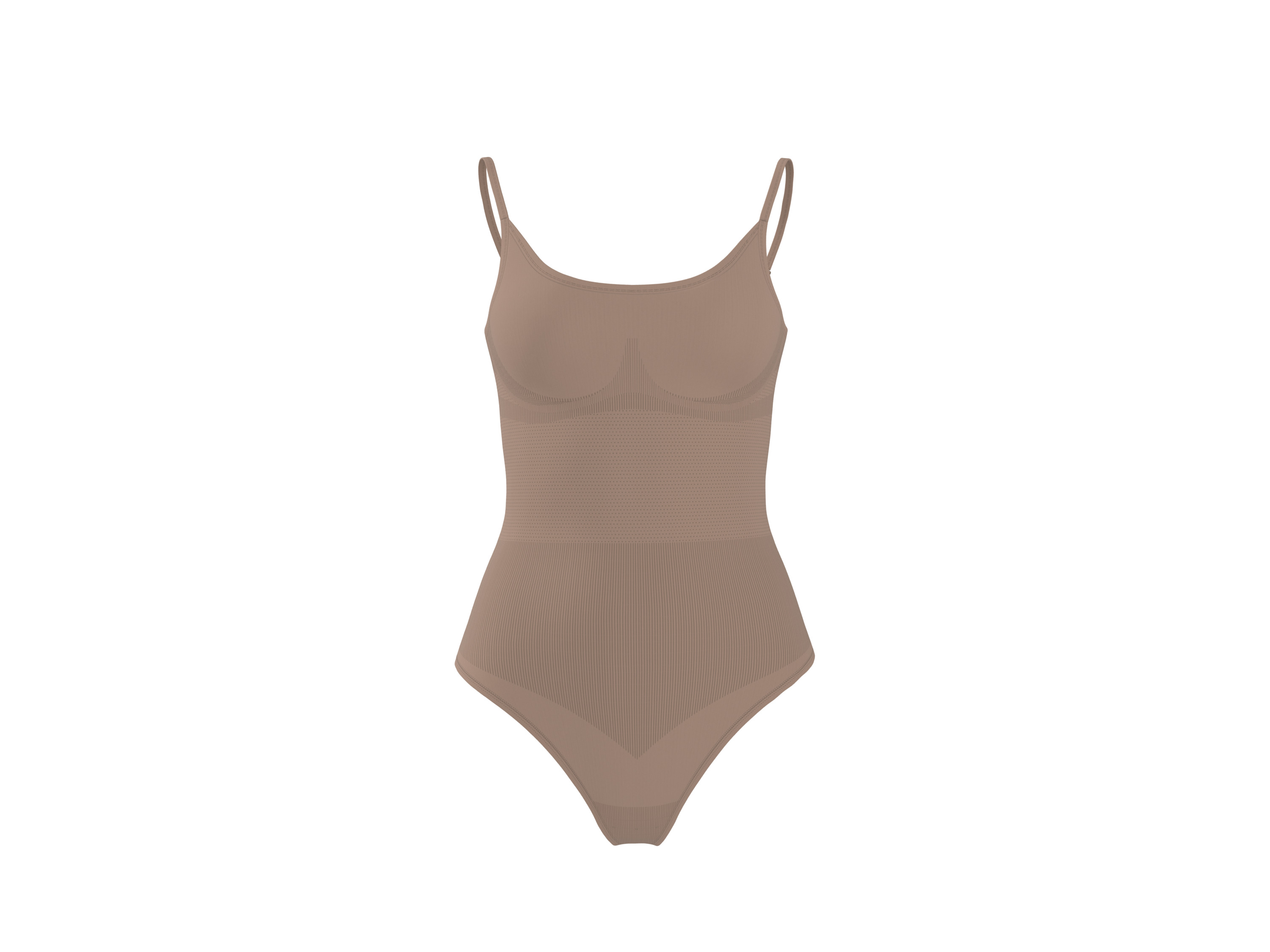 ESMARA® Dámske formujúce bezšvové body (béžová, L (44/46))