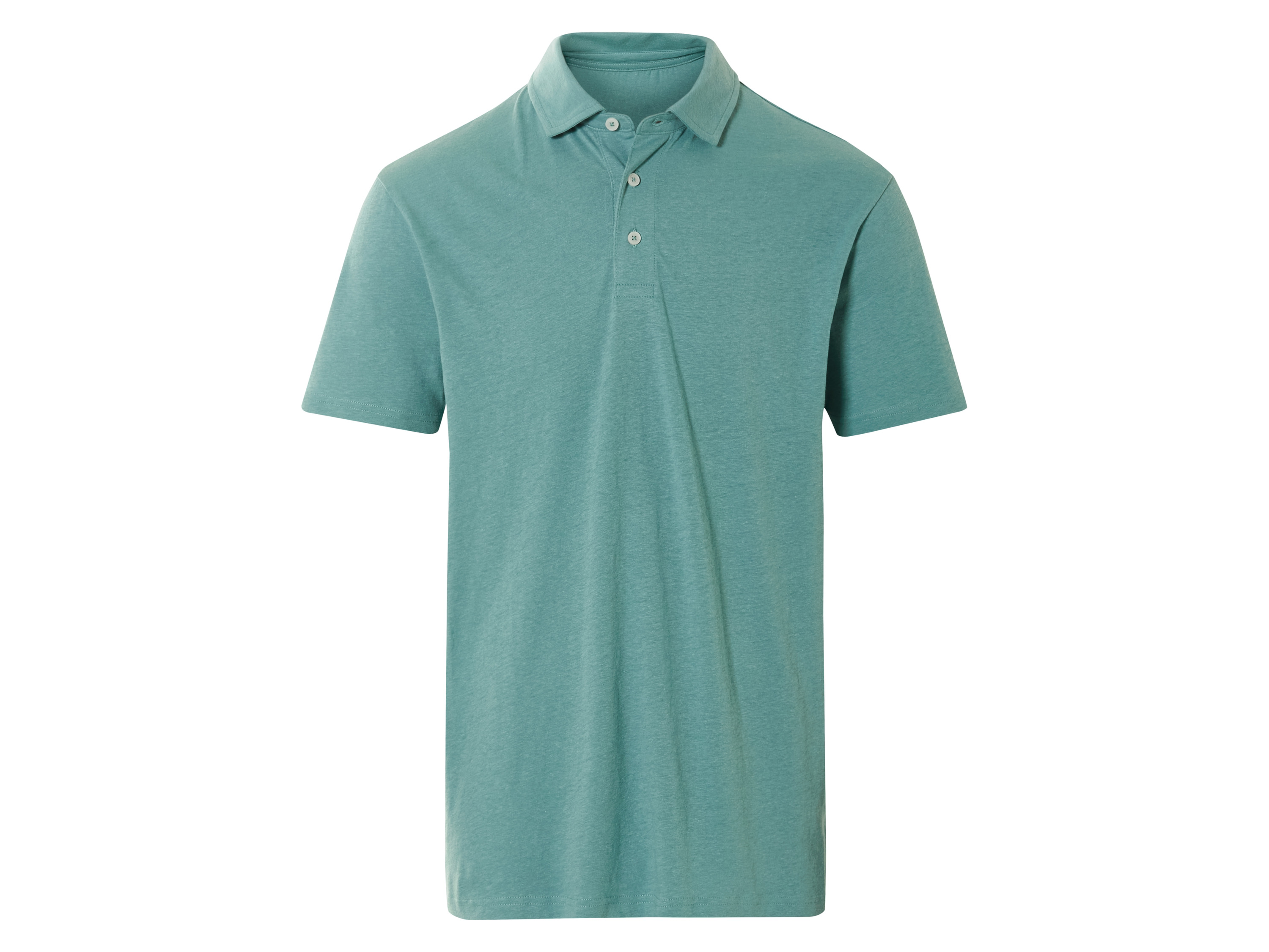 LIVERGY® Pánska polokošeľa (tyrkysová, XL (56/58))