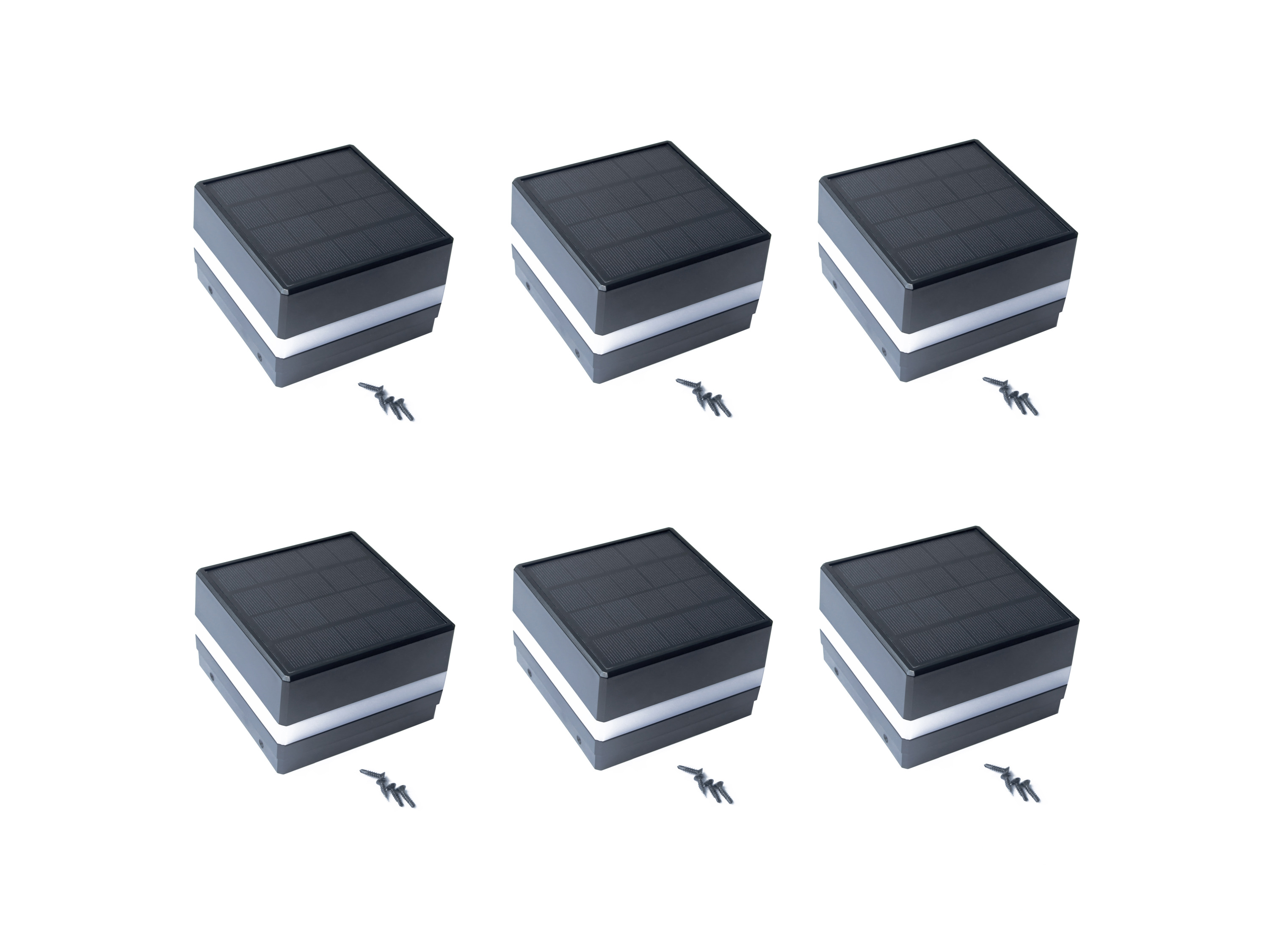 E-shop HOME DELUXE LED kryt na stĺpik RANO (6 kusov)