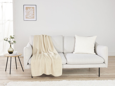 LIVARNO home Pletená deka, 130 x 150 cm