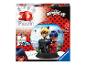 Ravensburger 3D puzzle s motívom Miraculous s Ladybug a Cat Noir.