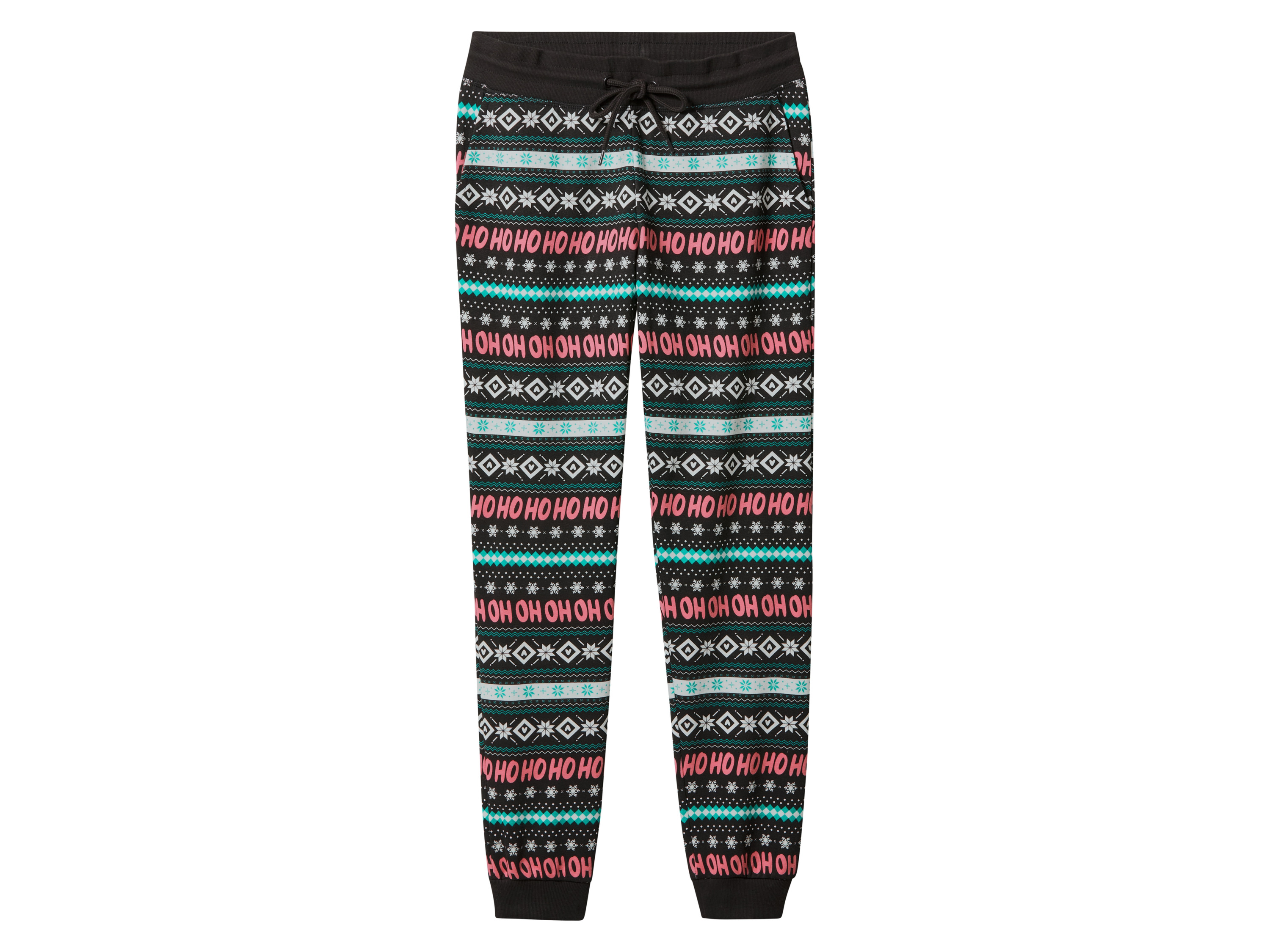 esmara® Dámske vianočné tepláky (čierna, S (36/38))