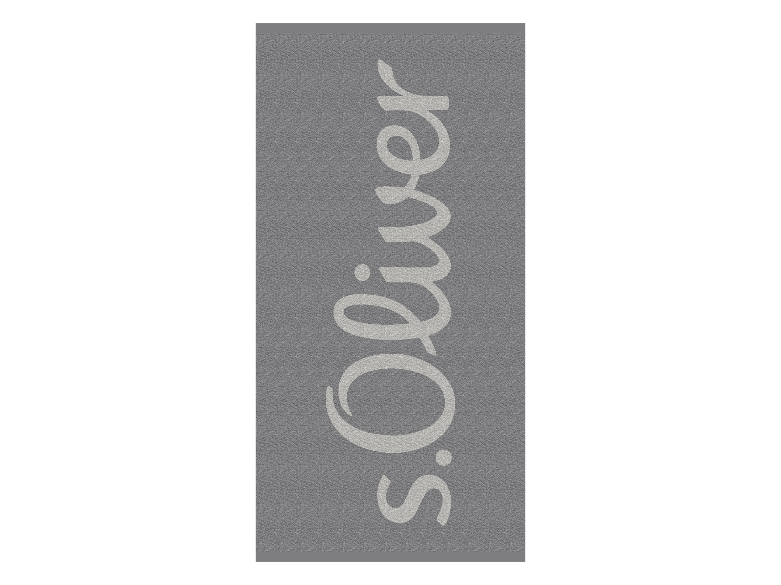 S.OLIVER Froté uterák, 50 x 100 cm (sivá)