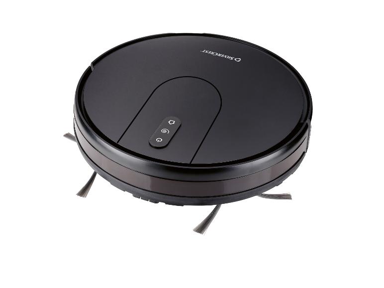 SILVERCREST® Robotický vysávač s funkciou stierania