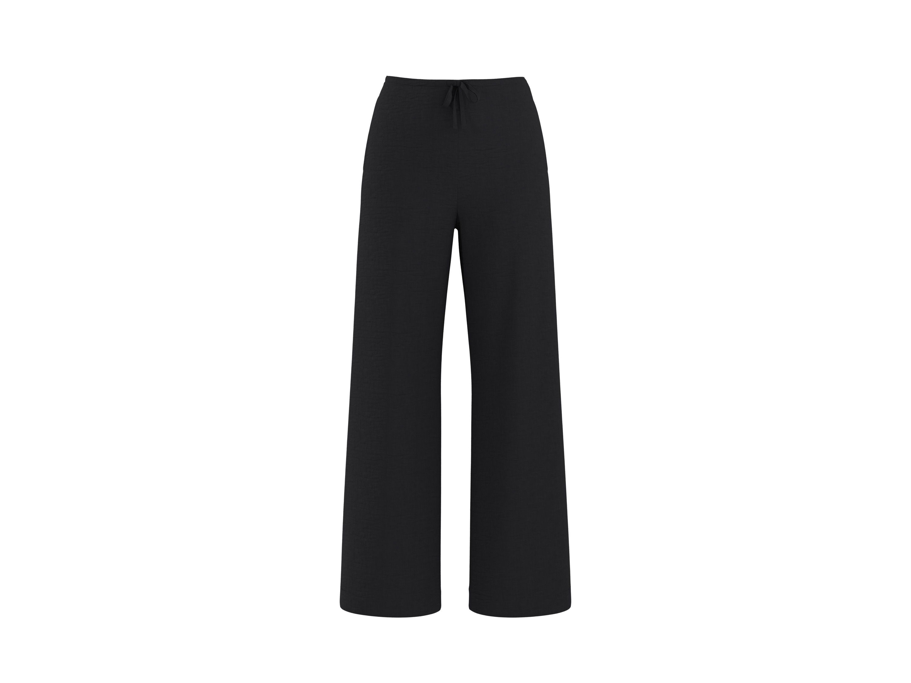 ESMARA® Dámske široké nohavice (čierna, XS (32/34))