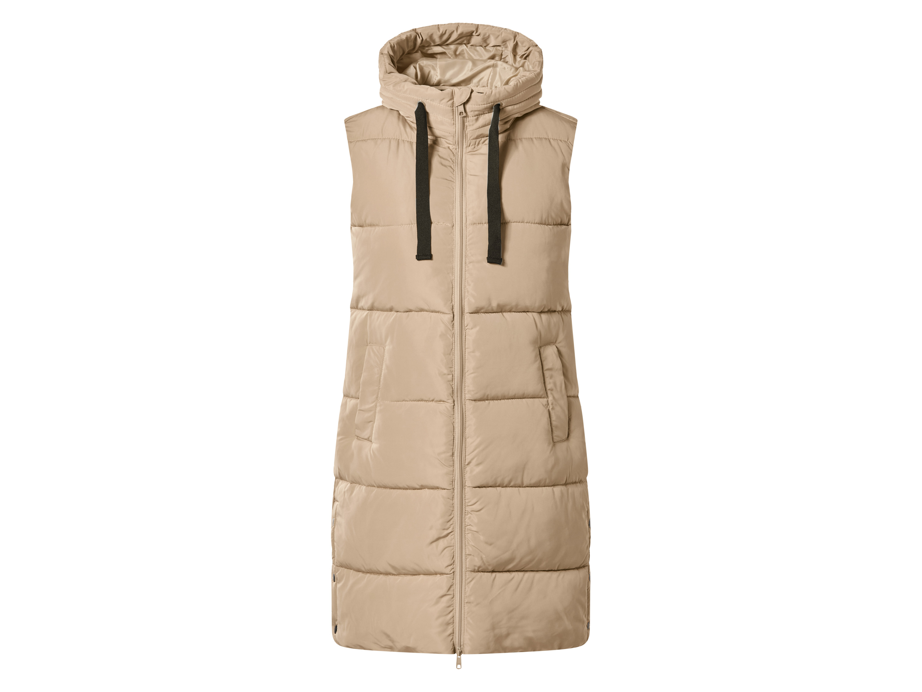esmara® Dámska prešívaná vesta (béžová, XS (32/34))