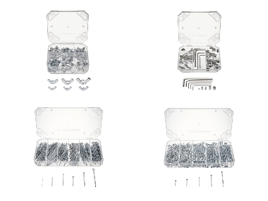 PARKSIDE® Matice/skrutky/klince/závlačky