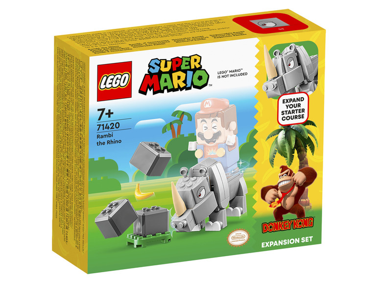 Prejsť na zobrazenie na celú obrazovku: LEGO Super Mario™ 71420 Nosorožec Rambi – rozširujúci set – obrázok 7
