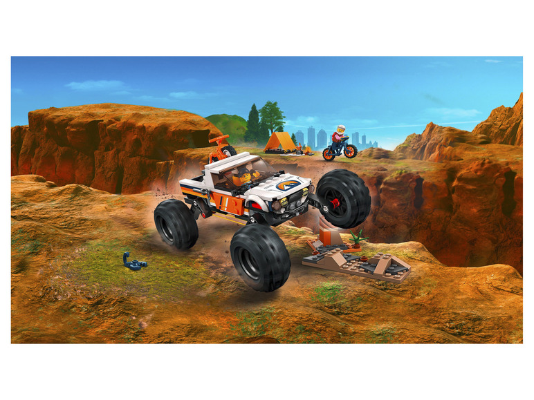 Prejsť na zobrazenie na celú obrazovku: LEGO® City 60387 Dobrodružstvá s terénnym autom 4 x 4 – obrázok 4