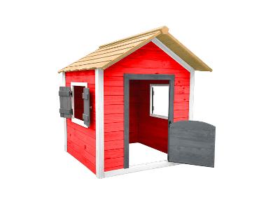 HOME DELUXE Drevený domček na hranie