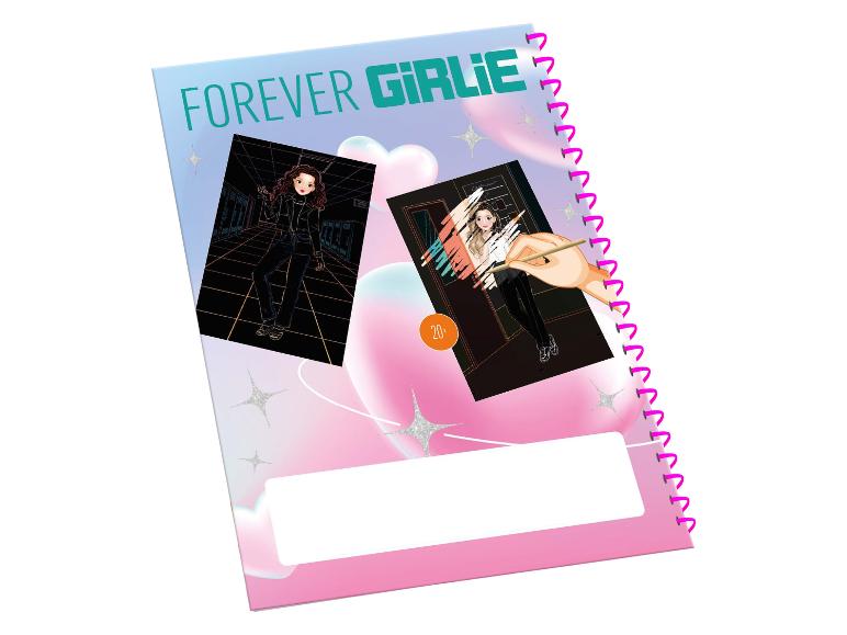 Kreatívna kniha Forever Girly (vyškrabovacia kniha)