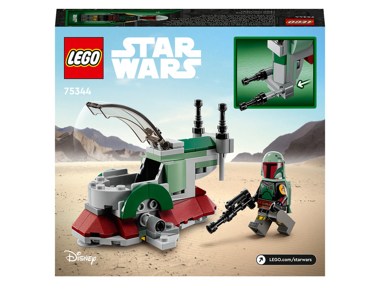 Prejsť na zobrazenie na celú obrazovku: LEGO® Star Wars 75344 Mikrostíhačka Bobu Fetta – obrázok 9