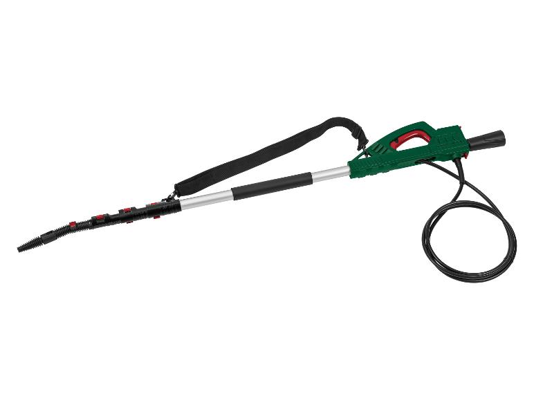 Parkside dlhé nožnice na živý plot s ramenným popruhom a napájacím káblom