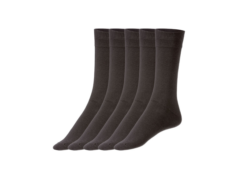 Prejsť na zobrazenie na celú obrazovku: LIVERGY® Pánske ponožky s biobavlnou, 5 párov – obrázok 2