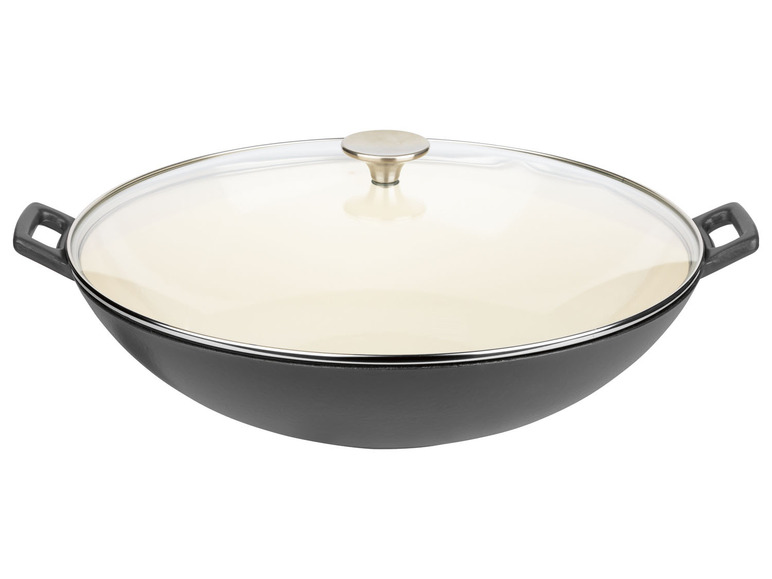 Prejsť na zobrazenie na celú obrazovku: GSW Liatinový wok, Ø 36 cm – obrázok 2