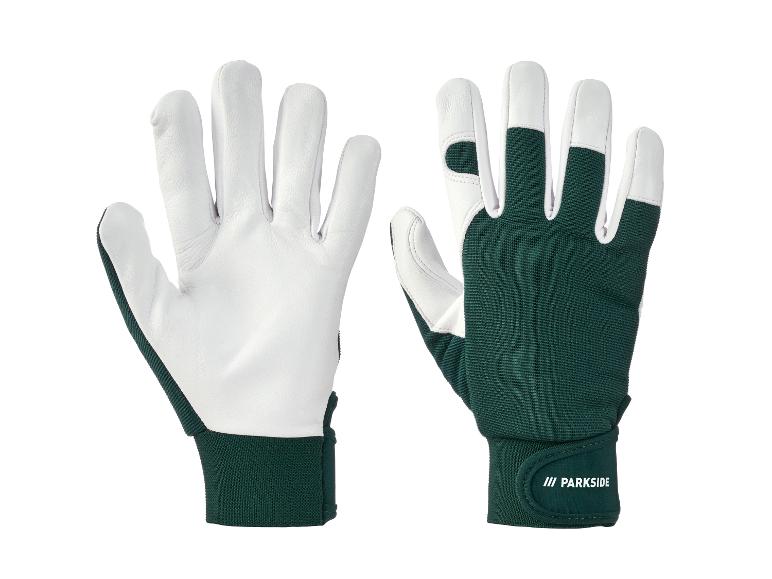 Parkside® Dámske/pánske záhradné rukavice z kozej kože