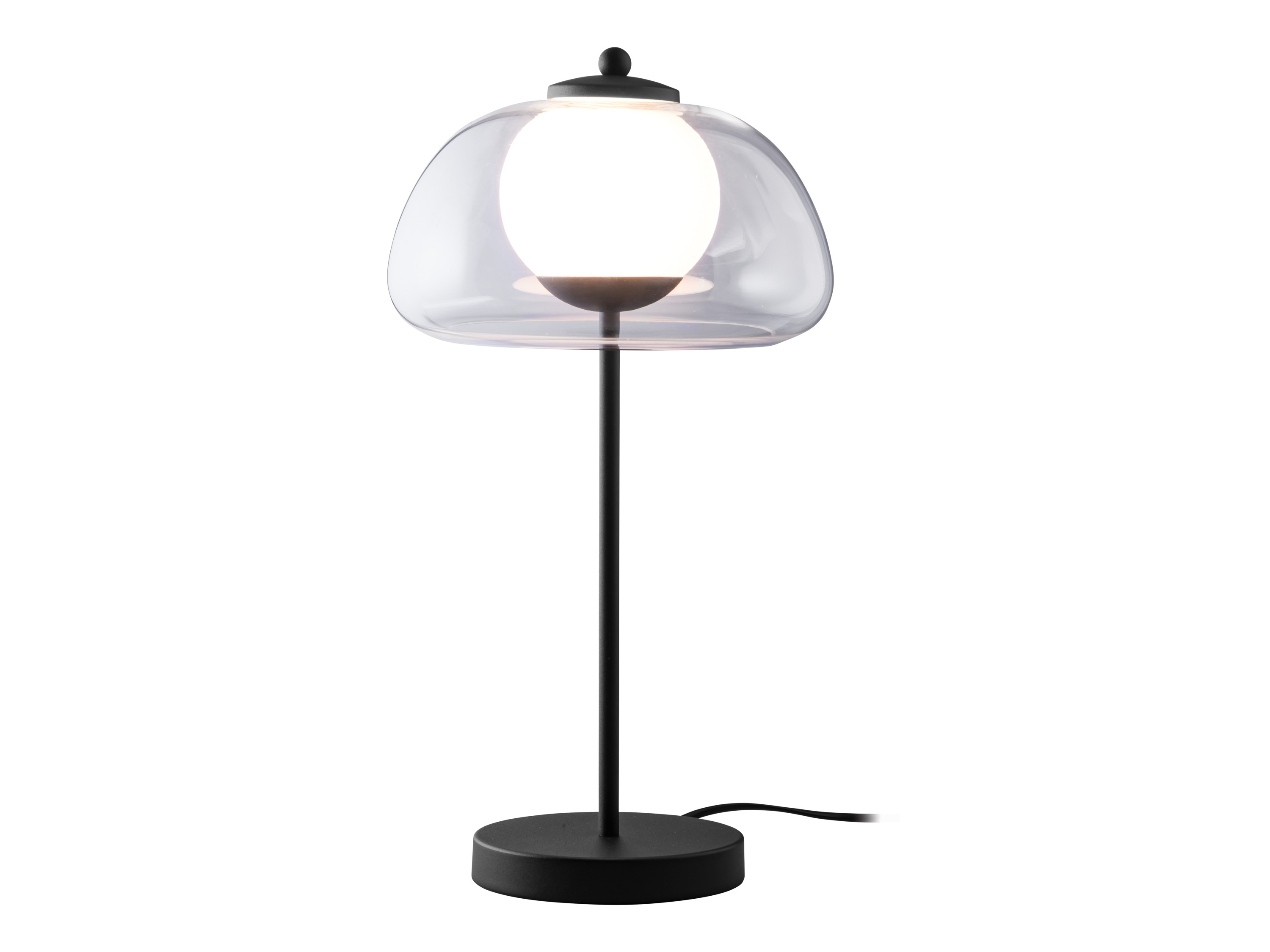 LIVARNO home Stolná LED lampa (transparentná)