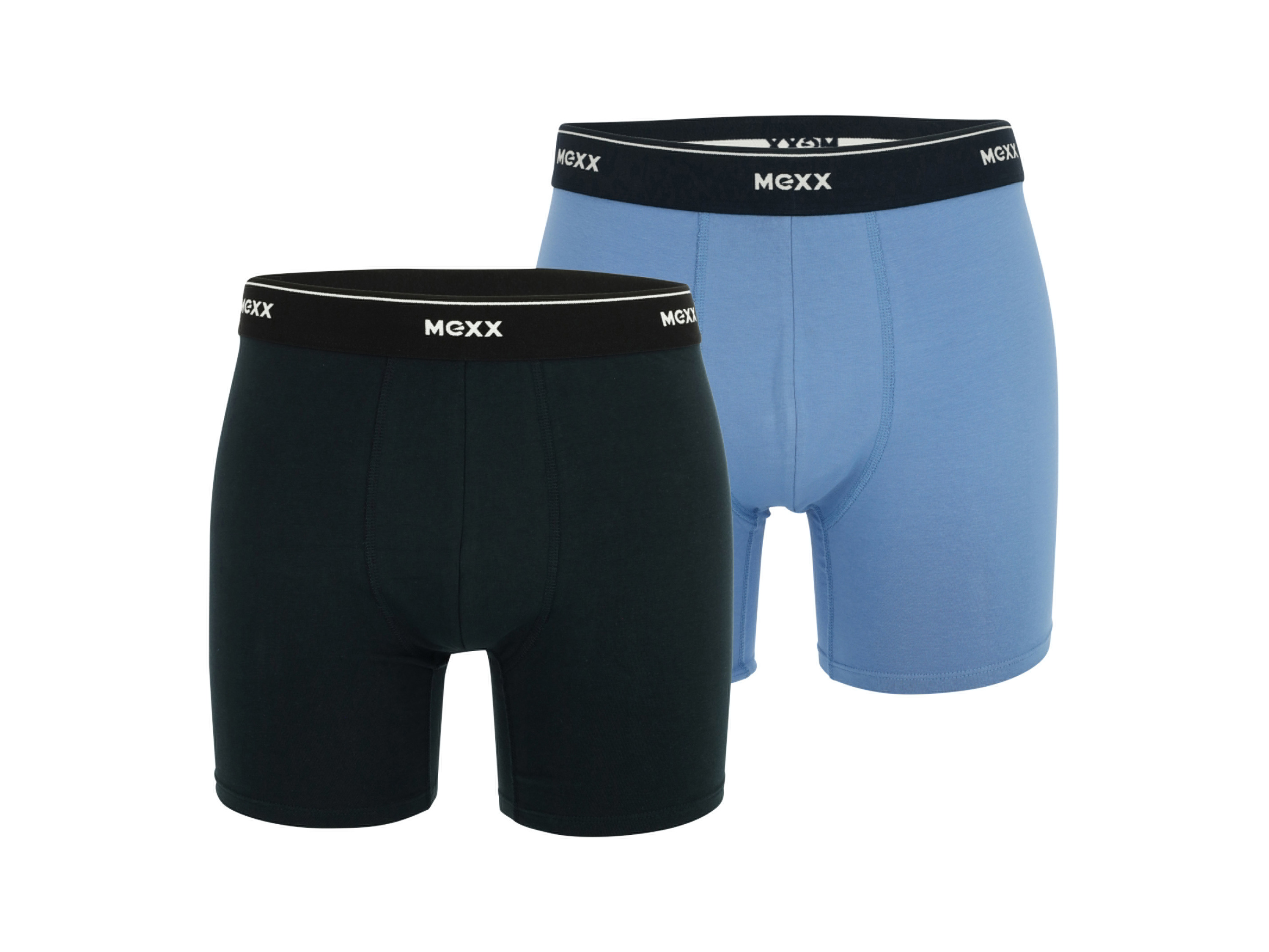 MEXX Pánske boxerky, 2 kusy (navy modrá/modrá, M)