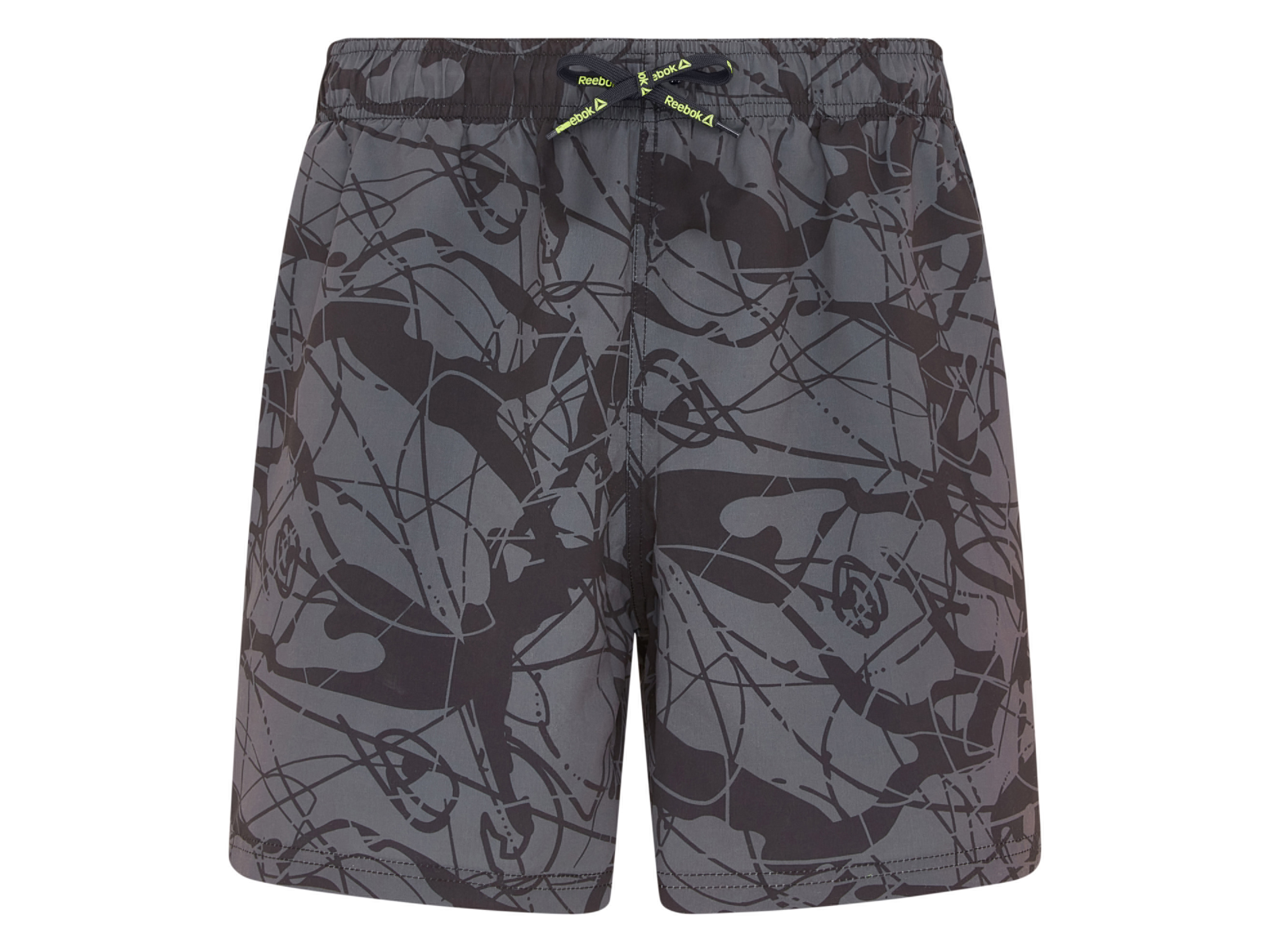 Reebok Pánske plavky (čierna/sivá, M)
