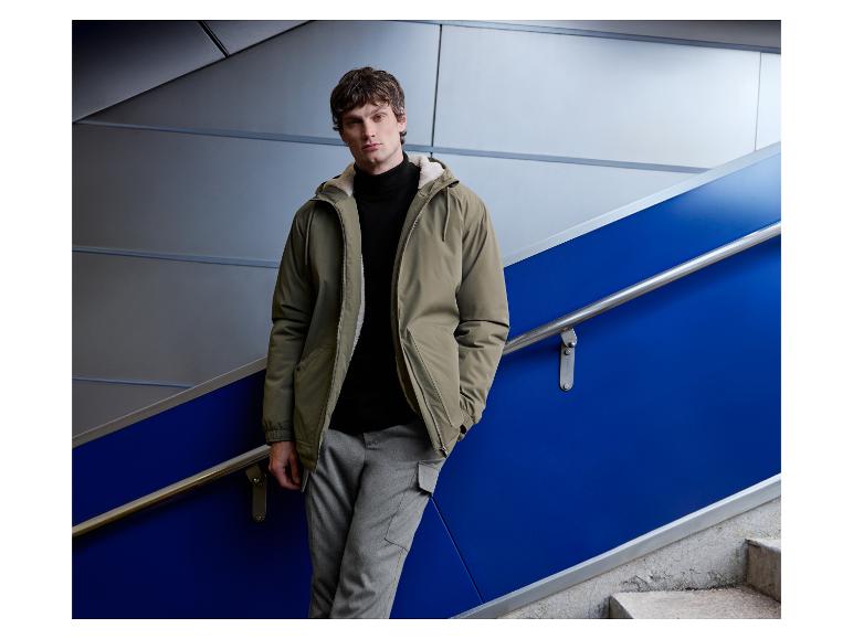 Livergy® Pánske flanelové cargo nohavice (S (44/46), sivá)