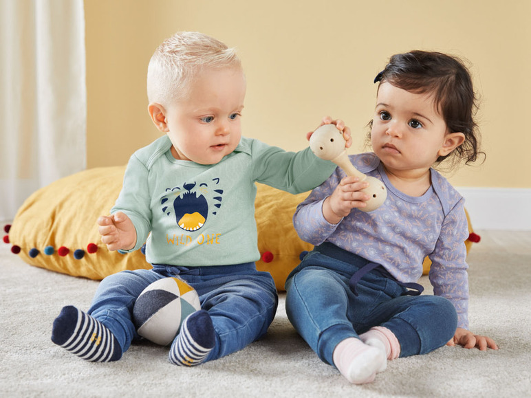 Prejsť na zobrazenie na celú obrazovku: LUPILU® Detské tepláky pre bábätká v imitácii rifľoviny – obrázok 6