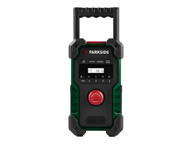 Parkside® Aku stavebné rádio 20 V/12 V PBR F10 A1 – bez akumulátora