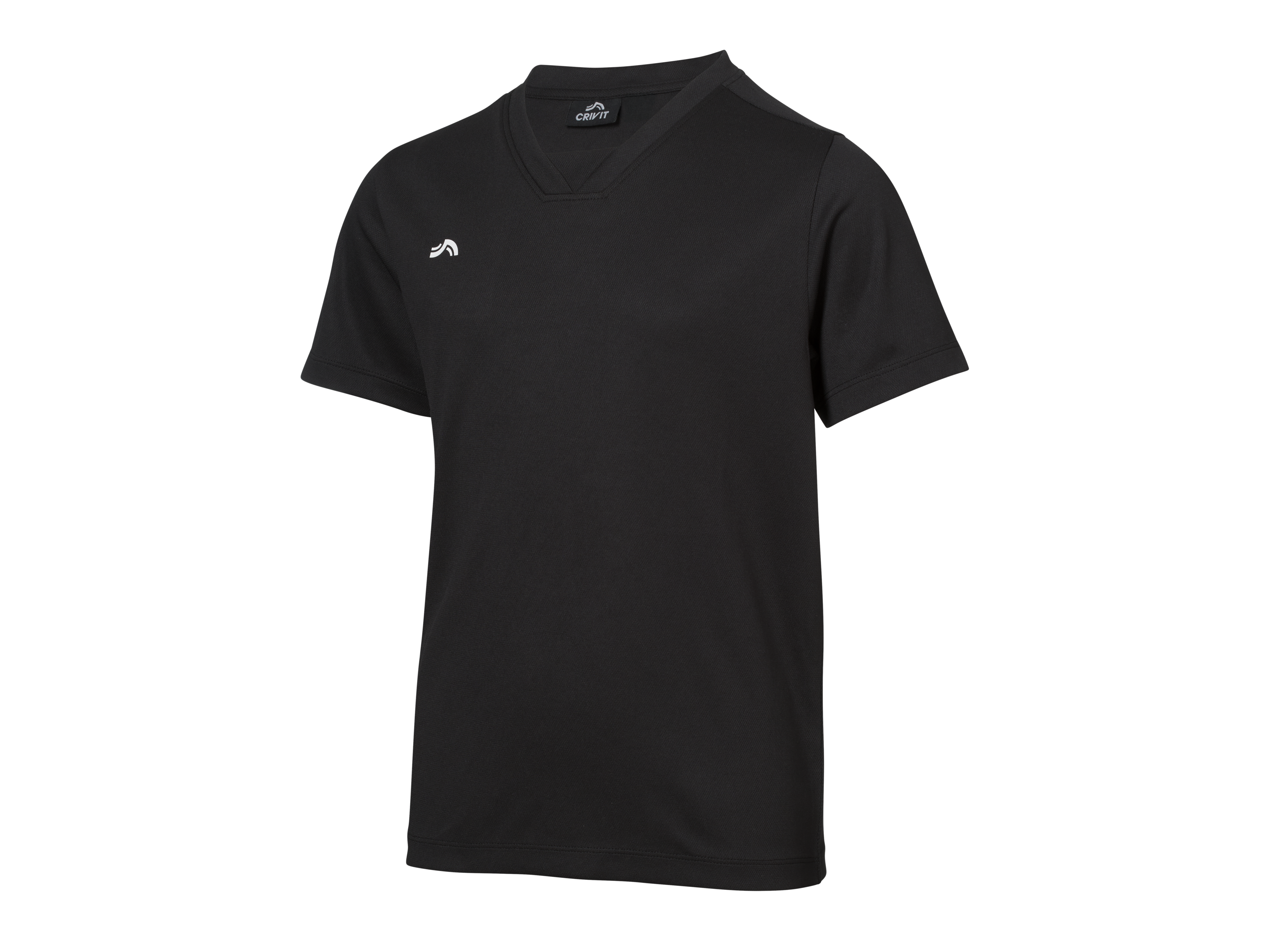 CRIVIT Detský futbalový dres (čierna, 110/116)