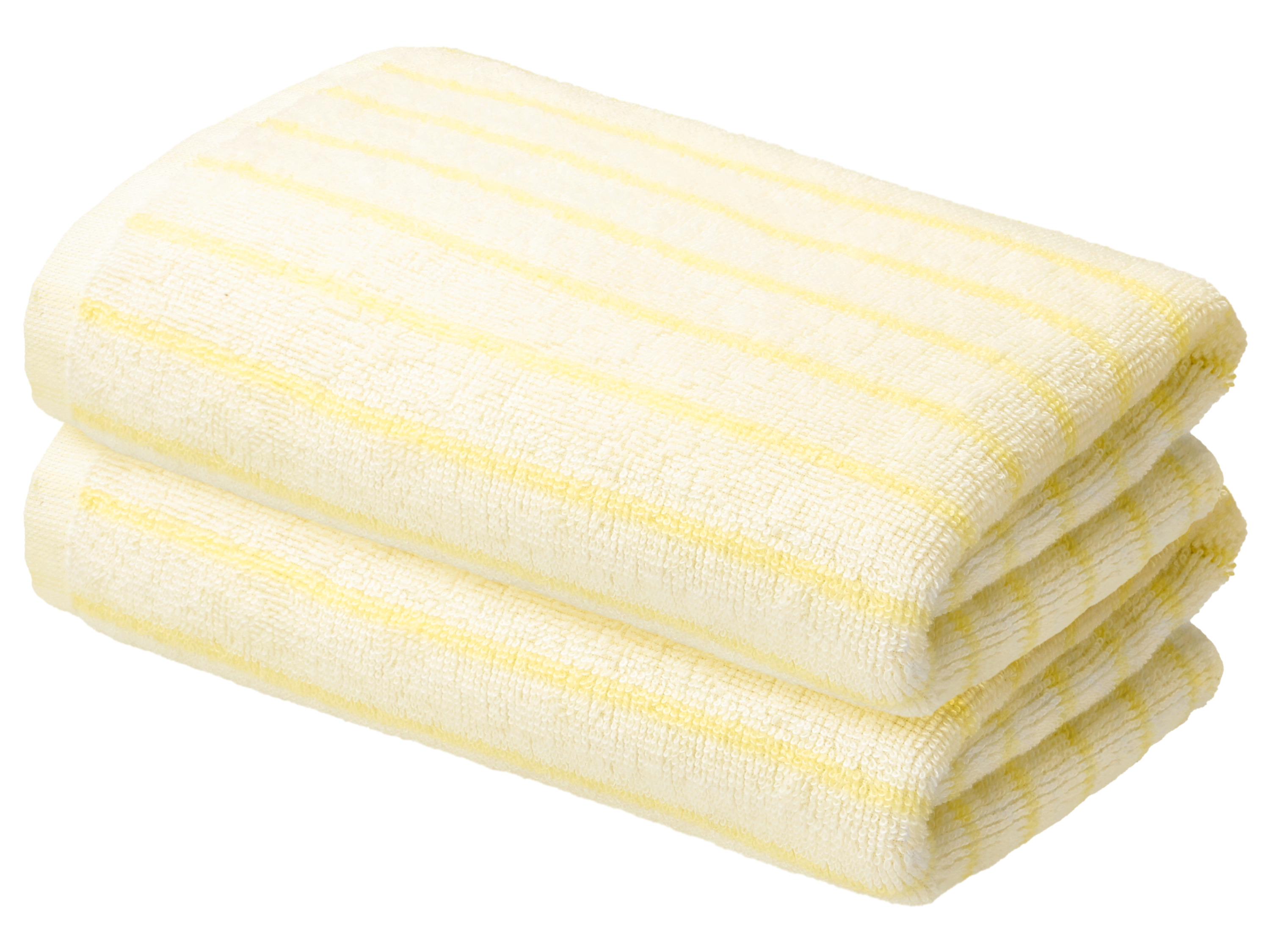 LIVARNO® Froté uterák, 50 x 100 cm, 2 kusy (žltá)