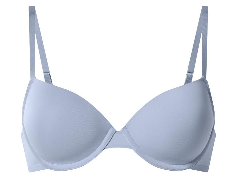 esmara® Dámska podprsenka, 2 kusy (modrá/biela, 85C)