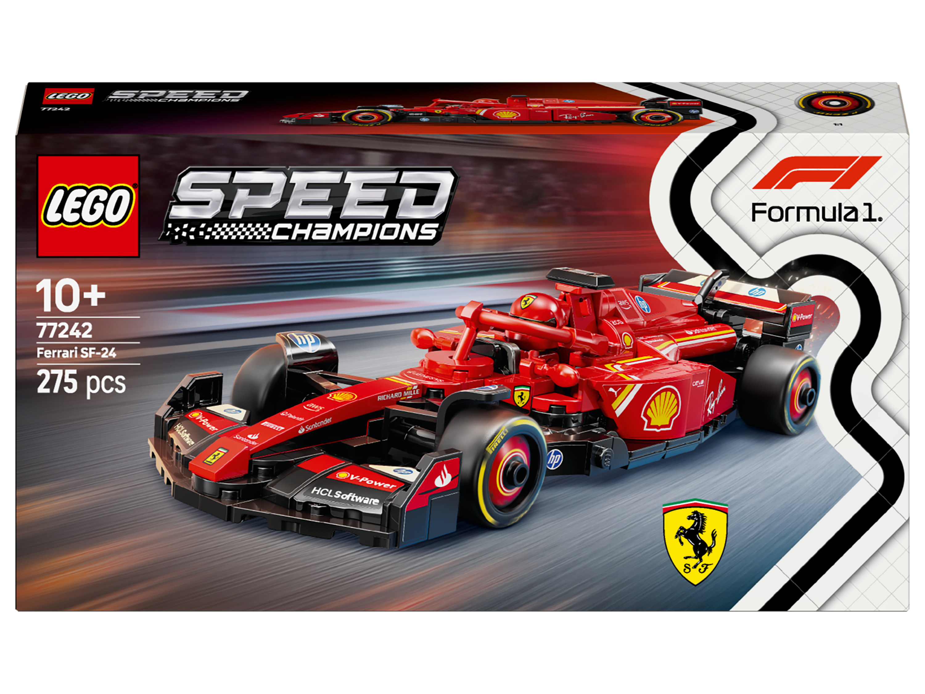 LEGO® SPEED CHAMPIONS 77242 Pretekárske auto Ferrari SF-24 F1®