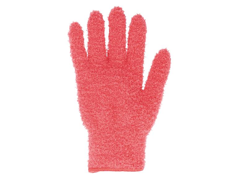 W5 Rukavice na prach z mikrovlákna, 3 kusy (oranžová, S/M)