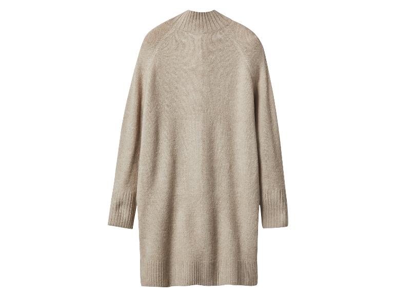 esmara® Dámske pletené šaty (béžová, XL (48/50))